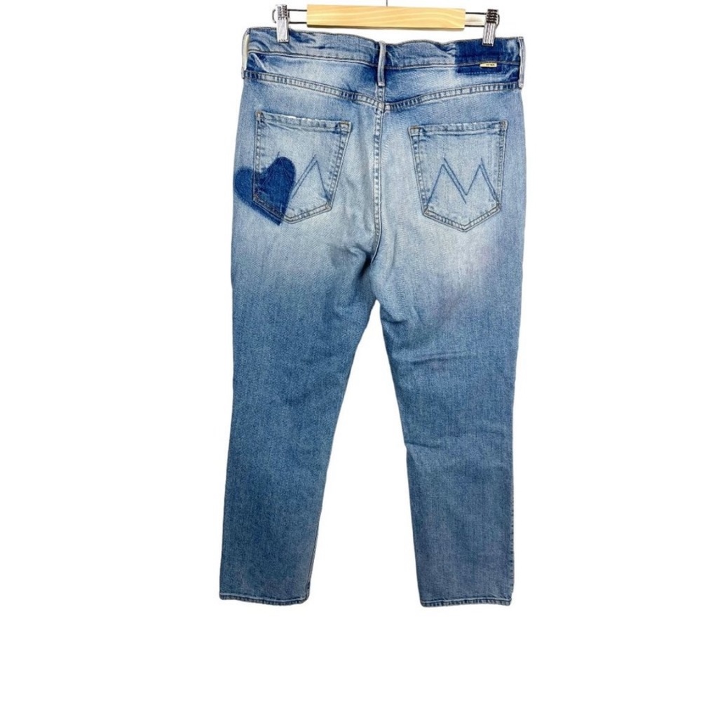✨ ISO✨Mother Jeans with heart detail on back pocket/I confess